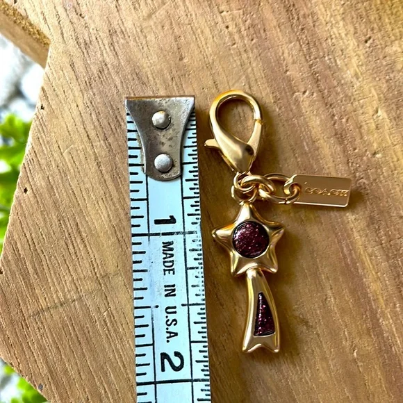 Coach Shooting Star Bag Charm - Picture 3 of 3